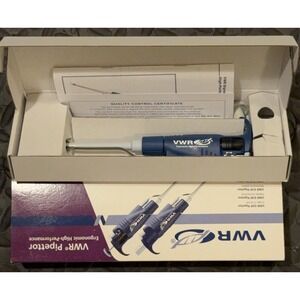 VWR 0.1-2 µL Single Channel Pipette 89079-960 - Lot Of 4 Brand New In Box